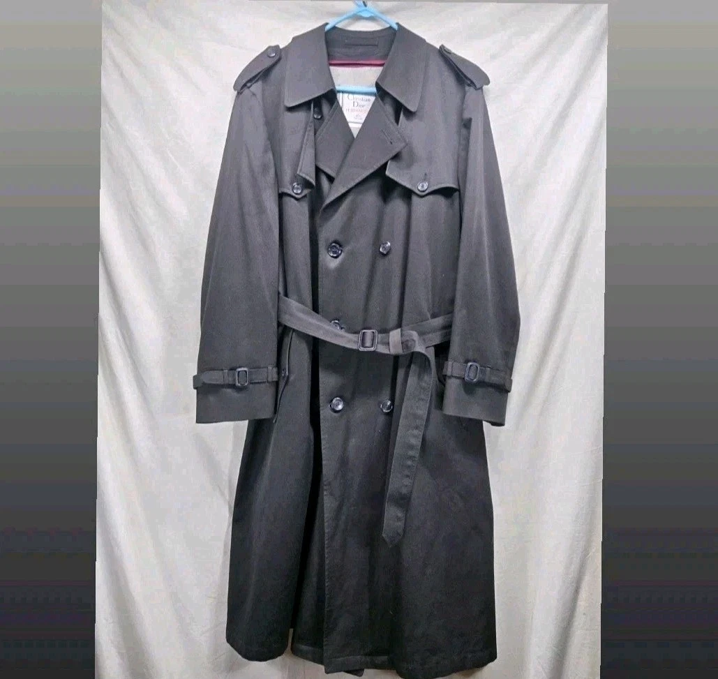 Christian Dior Monsieur Trench Coat for sale | eBay