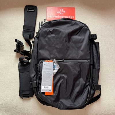 Aer Travel Pack 3 X-Pac (35L) + Hip Belt VX-42 Orange Carry-on Backpack BNWT