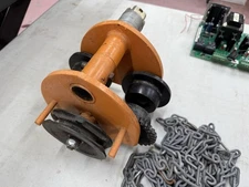 Geared Gantry Trolley With Chain, 2 Ton, 4000lbs