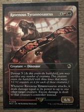 Ravenous Tyrannosaurus [Borderless] #18 Prices | Magic Jurassic