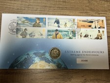 2003 Great Britain Royal Mail Royal Mint Extreme Endeavours £1 Coin Cover