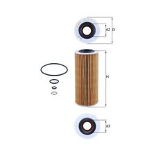 Knecht OX 177/3D �lfilter f�r Bmw