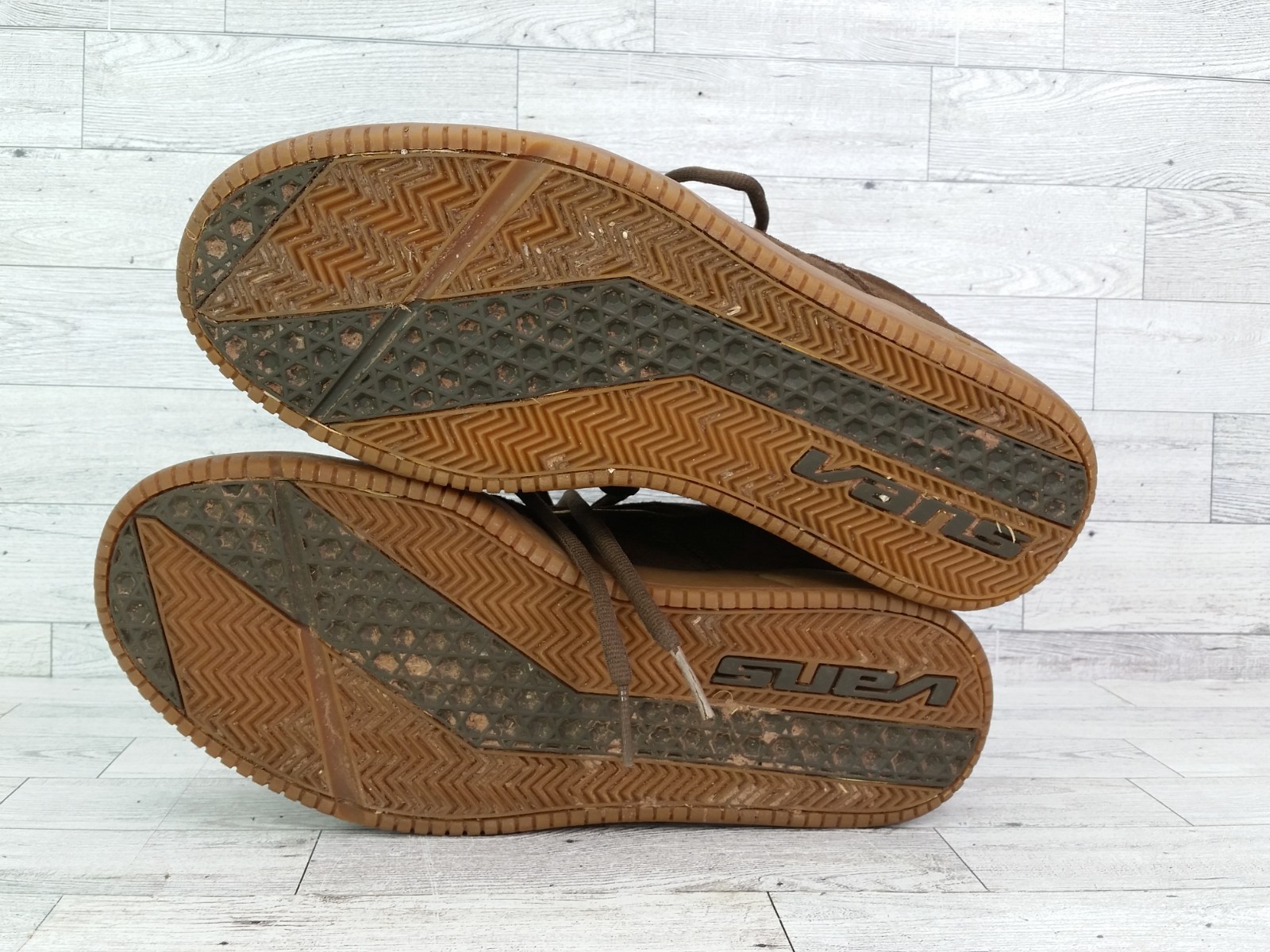 Men's Vintage 2003 Y2K Brown Vans Westchester Skate Shoes Sneakers Size 10 thumbnail 11