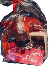 New A THOUSAND WISHES 3pc Travel Gift Set Bath Body Works