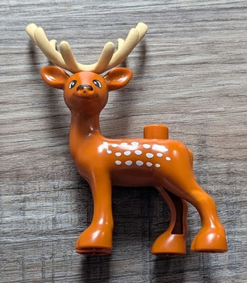 Lego Duplo Building Block Figure Replacement Christmas REINDEER Deer Stag