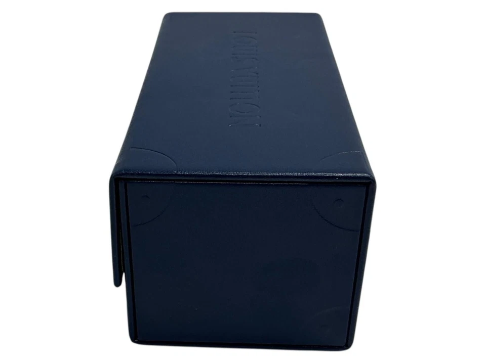 Louis Vuitton темно-синий солнцезащитные очки/очки магнитная коробка чехол 6,5 x 2,8 x 2,4" - Изображение 4 из 4