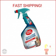 Simple Solution Stain Odor Eliminator for Pets, Carpet Deodorizer, Enzyme Pet