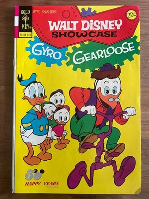 Gyro Gearloose #18 Gold Key 1973 Walt Disney Showcase (Daniel Düsentrieb)