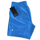 NWT! lululemon Pace Breaker 7” LL Linerless Short Mens Size L LUAQ Luminous Aqua