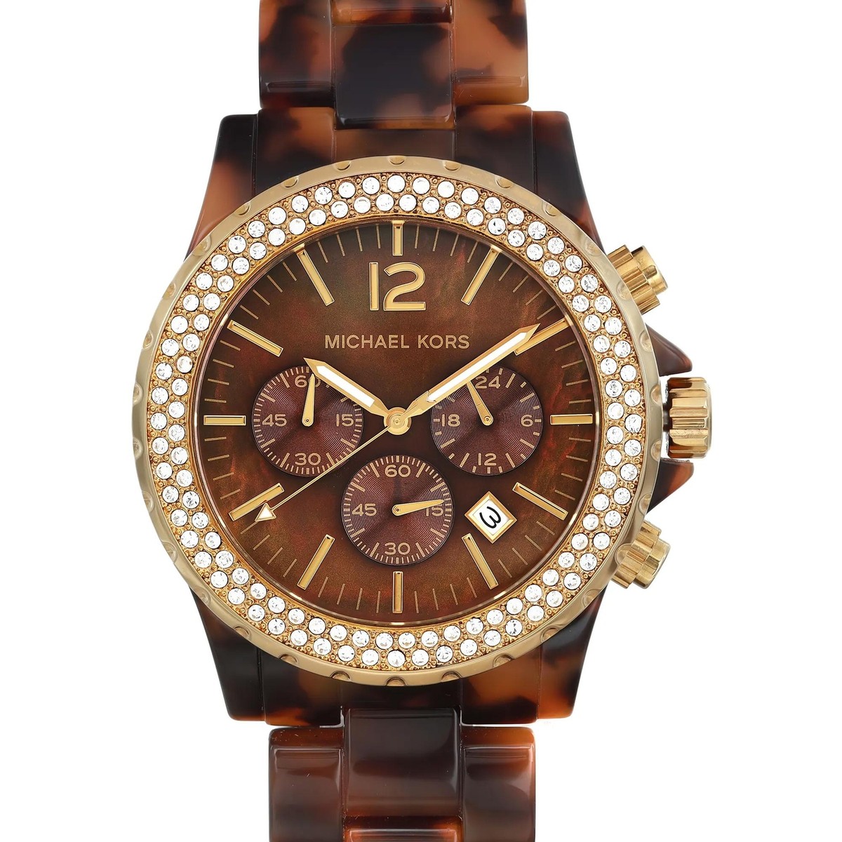 FIRST OFFER! Michael Kors Women\'s Brown Watch Michael Kors Womens Watches in Watches | Brown - Walmart.com main image 2