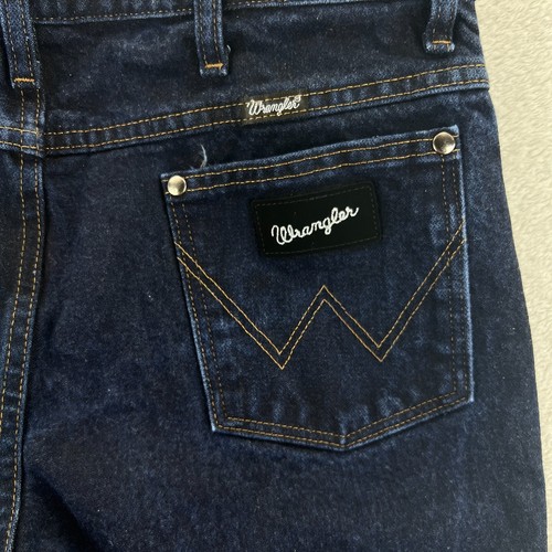 Wrangler Men's Western Cowboy Cut Silver Edition Slim Fit Denim Jeans Sz W35 L32 - Picture 8 of 25