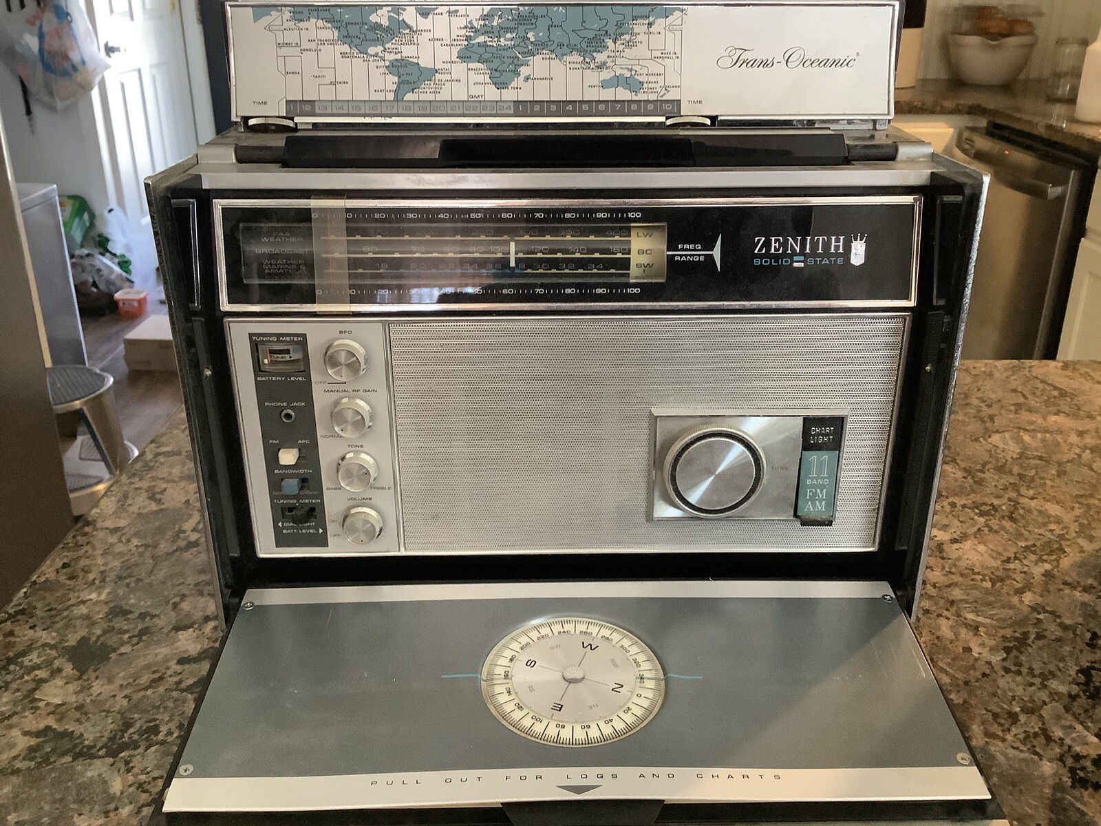 Zenith Royal 70001 TransOceanic 11 Band FM AM Solid State Radio eBay