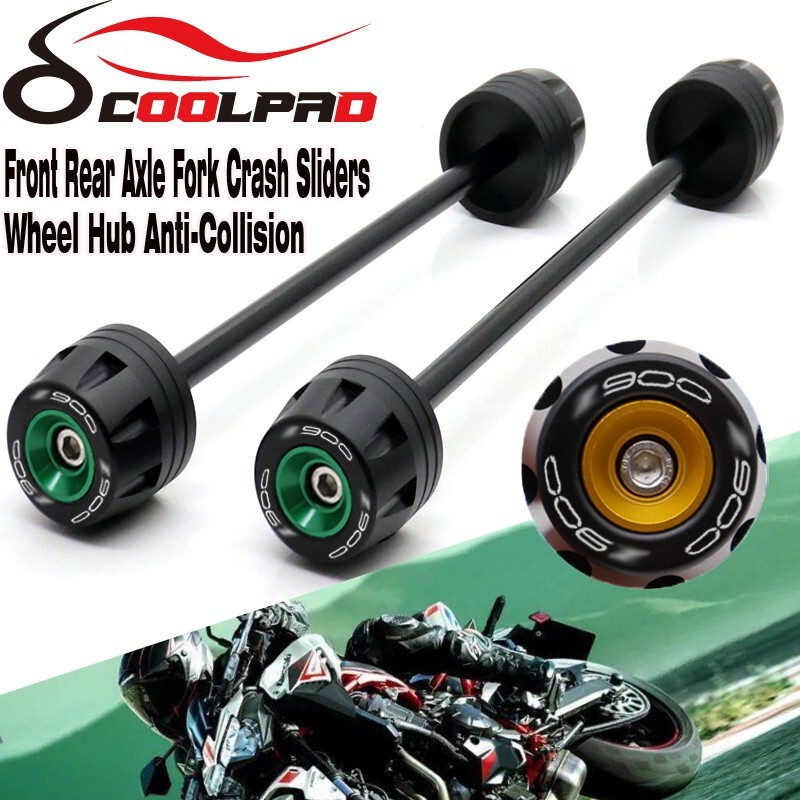 MOWOK Frame Sliders For Kawasaki Z900 2017-2023 - Crash Protectors, Black, CNC Aluminum - View #10
