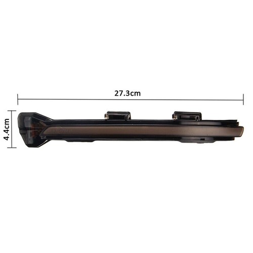 PER GOLF 7 GTI R TOURAN Ⅱ COPPIA FRECCE LATERALI PROGRESSIVE A LED DINAMICHE - Picture 5 of 13