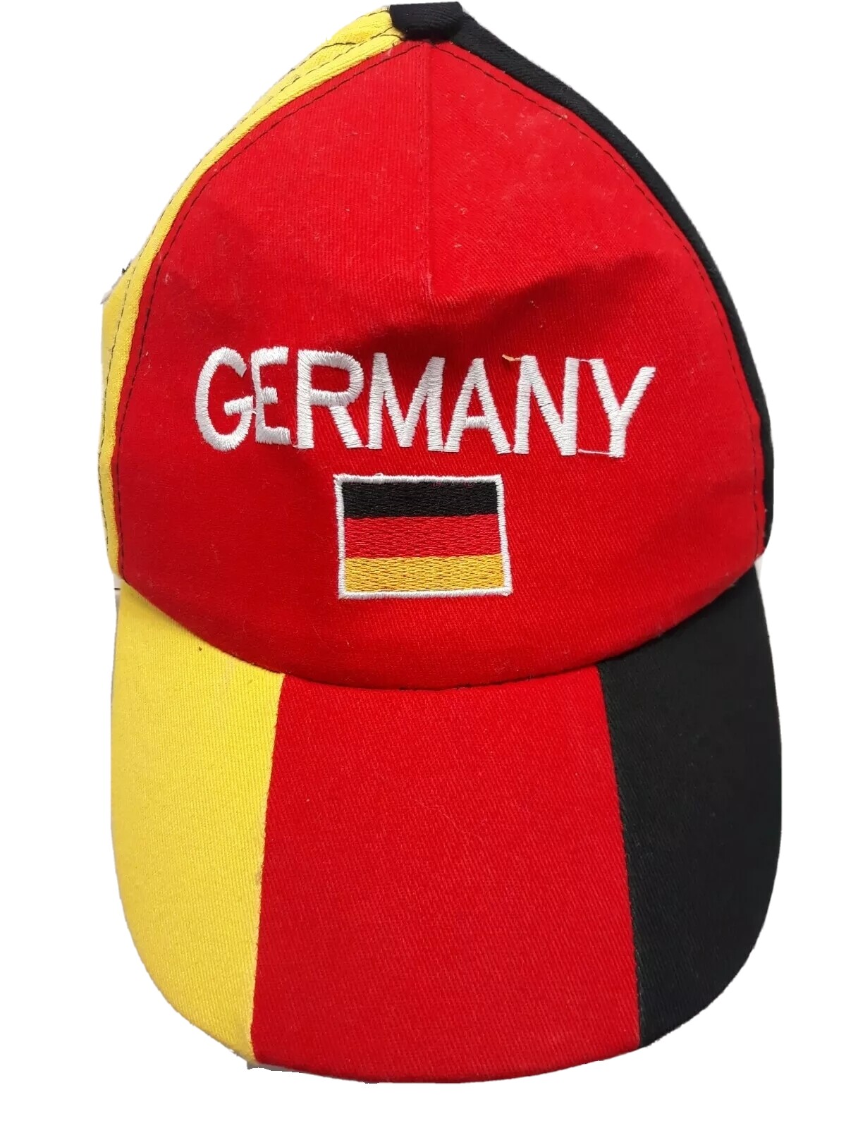 Germany Hat Cap Red and Yellow Strapback Flag