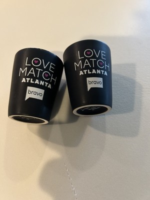 Limited Edition 'Love Match Atlanta' Shot Glass Set (2pc) 
