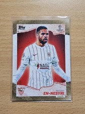 2021-22 Topps Gold X Tyson Beck UEFA UCL Youssef En-Nesyri - Sevilla