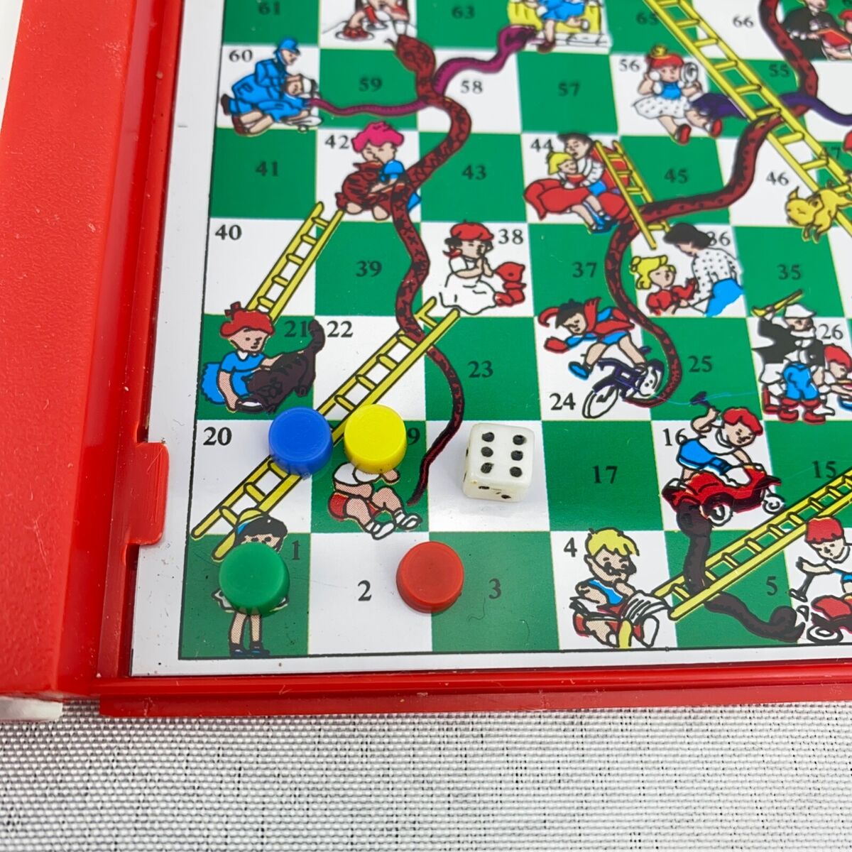 Sy populares filhos crianças Checkers Snake e escada Ludo Gamão ir