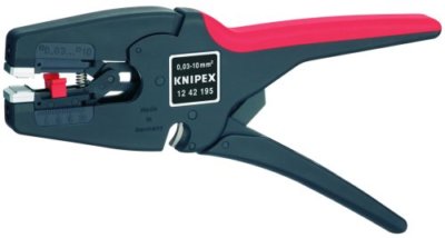 KNIPEX 12 42 195, 7 3/4-Inch Universal Insulation Stripper AWG 7-32