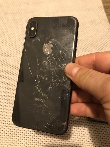 Lot 2x Apple iPhone X Black - For Part - Photo 4/7