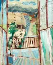 View Over the Street    :  Sigrid Hjerten : 1923 :  Archival Quality Art Print