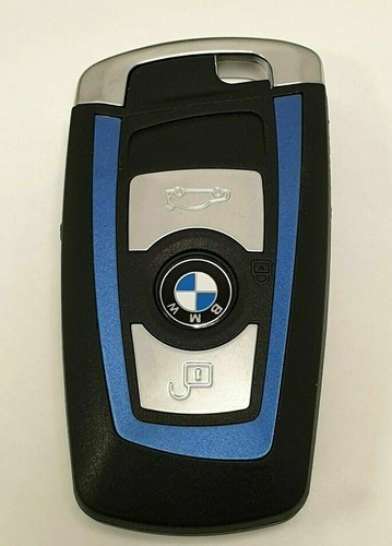 COQUE Clé 3 Boutons Télécommande BMW F10 F20 F30 F40 3 4 5 GT X1 X3 bleu - Picture 19 of 19