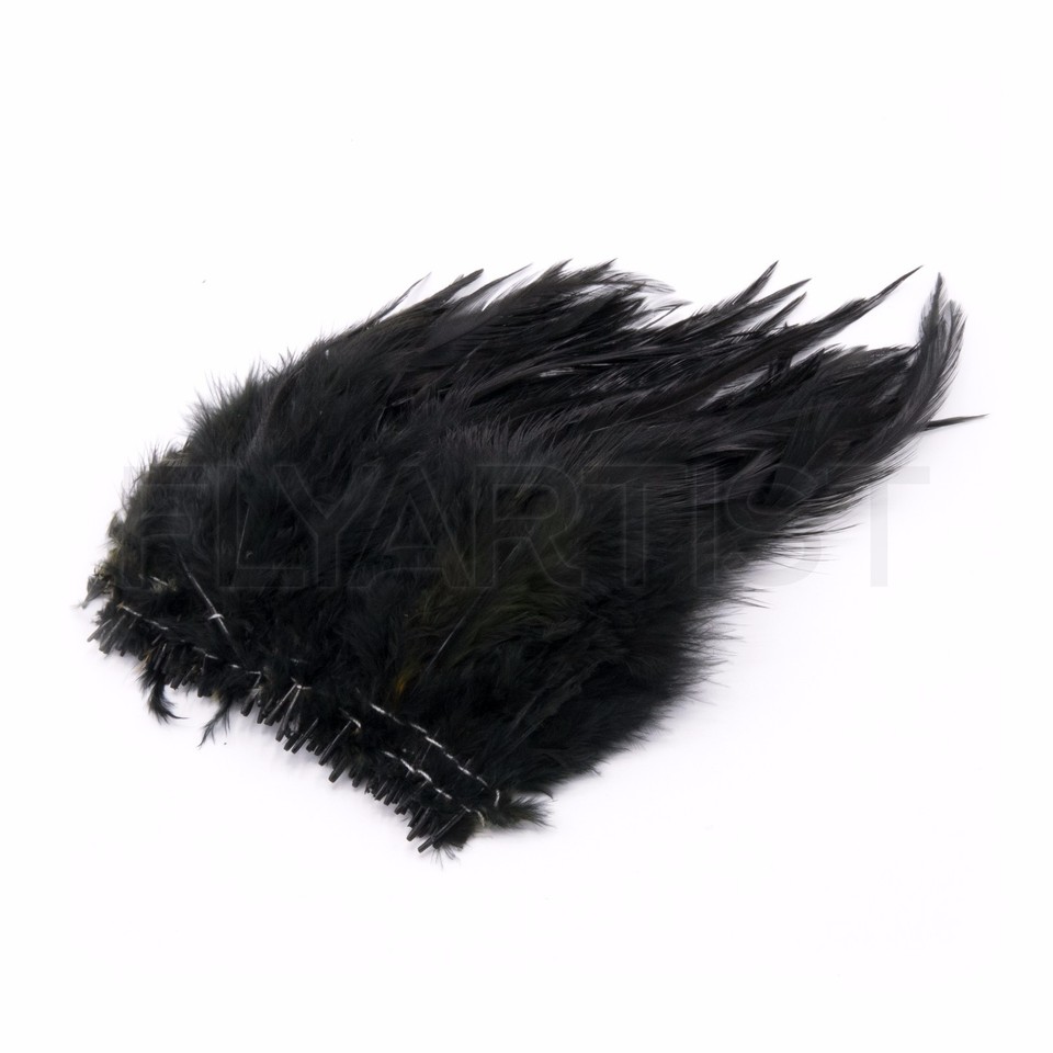 Hareline's Premium Schlappen Rooster Saddle Hackle - Size 5-7 For Fly Tying - Natural Feathers 7 thumbnail image