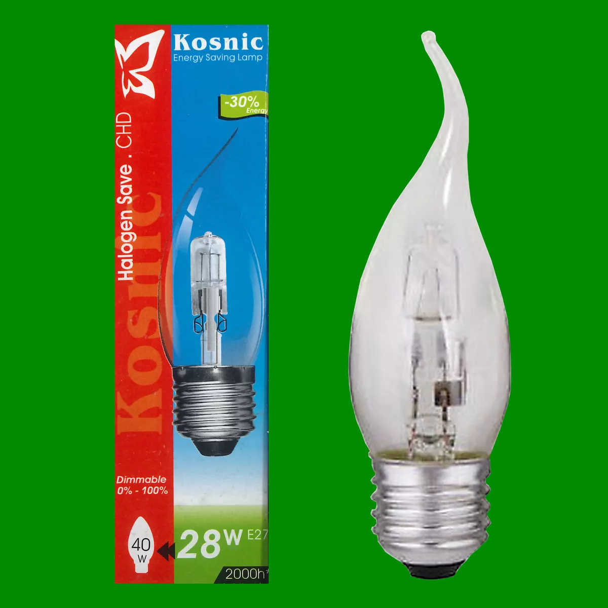 28w candle screw bulb discount