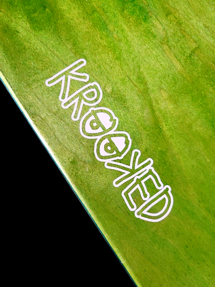 スケートボード krooked mike andersonモデル オマケ付き Krooked Skateboards Mike Anderson Chain Frame Deck 8.75