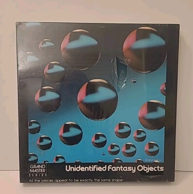 Sealed  - Unidentified Fantasy Objects Puzzle Springbok Grand Master Series 1984