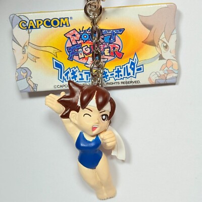 Sakura Street Fighter figure keychain Capcom Pocket Fighter style (Summer style)