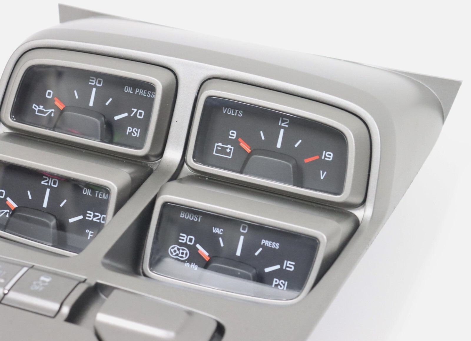 20122015 Camaro ZL1 Manual 6 Speed Shifter Plate w/ Boost Gauge USED