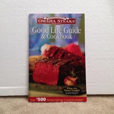 2005 Omaha Steaks, Good life guide & cookbook booklet