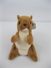 Ty The Beanie Babies Collection Nuts 1996 Vintage Squirrel Plush With Tags
