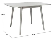 Safavieh KAYLEE EXTENSION DINING TABLE, Reduced Price 2172734833 DTB1403B