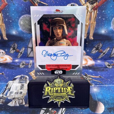 Mary Elizabeth McGlynn (Governor Pryce) Star Wars Topps Finest 2023 Base Auto
