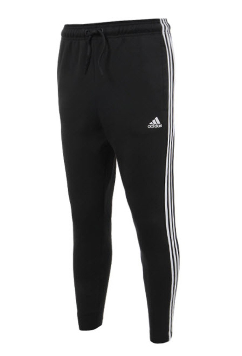Adidas Men Must Have 3S Pants Run Black Tapered Jogger Casual
