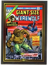 2024 Topps Chrome Marvel (Box Topper) Giant-Size MGG8 - Werewolf by Night #4