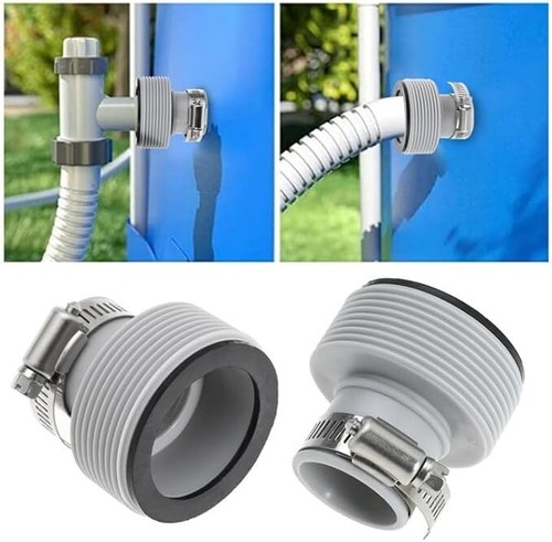 New 3 different types 4 pieces total of Intex pool adapters - Bild 6 von 11