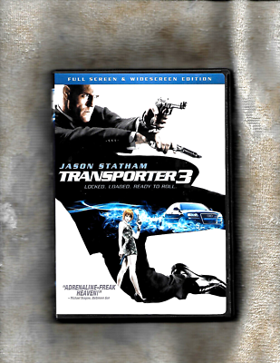 Transporter 3 (DVD, 2008) Jason Statham Natalya Rudakova | eBay