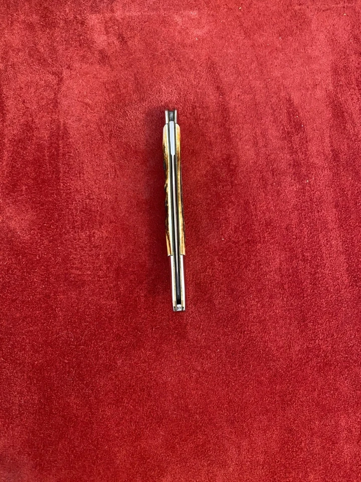 Schatt & Morgan Medium Toothpick Pocket Knife, Genuine Stag, 1 of 100, 925 SS - Image 3 of 4