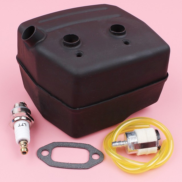 Muffler w/Fuel Line Filter For Husqvarna 61 268 K 272 XP S Chainsaw