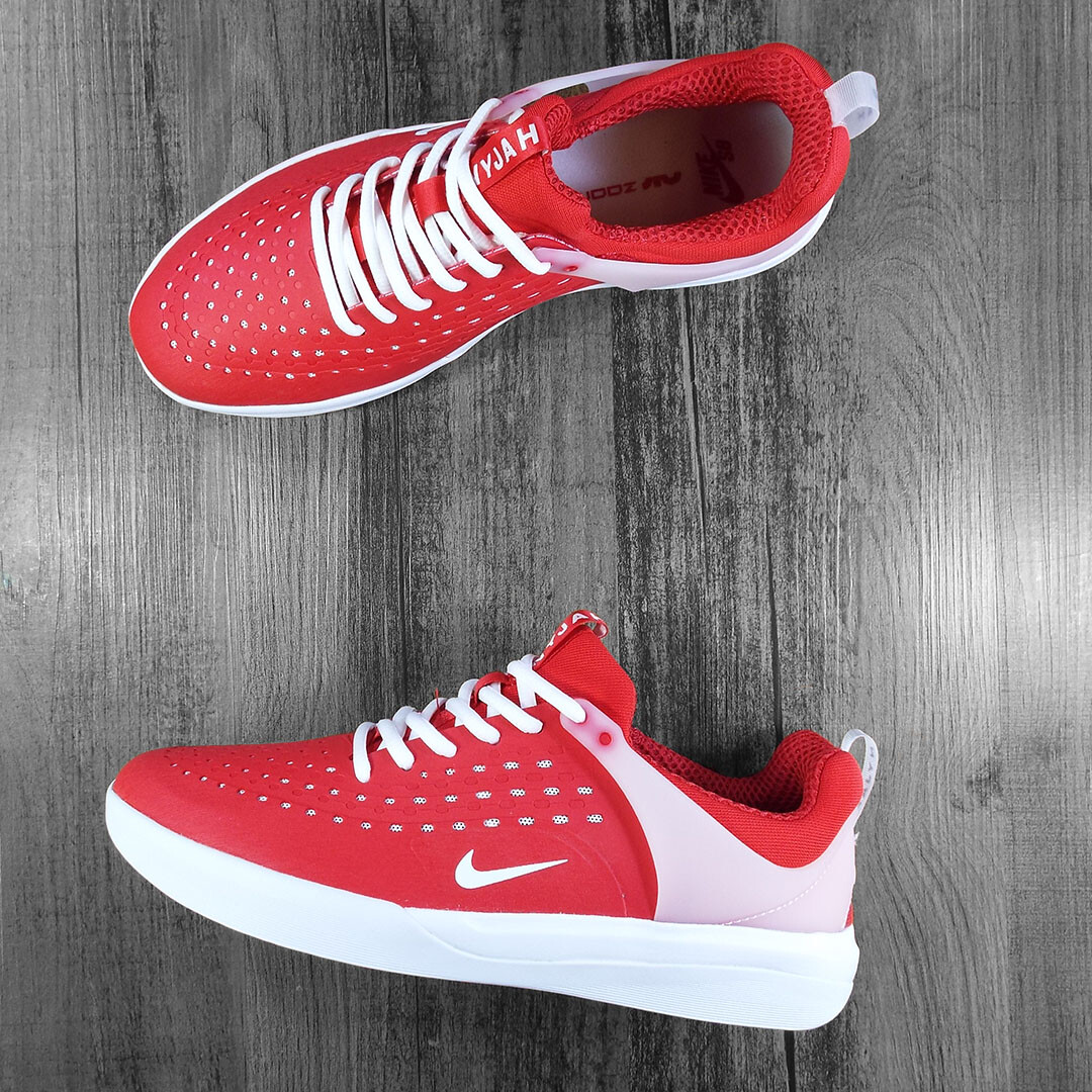 Nike SB Zoom Nyjah 3 Shoes - (University Red/White) | eBay