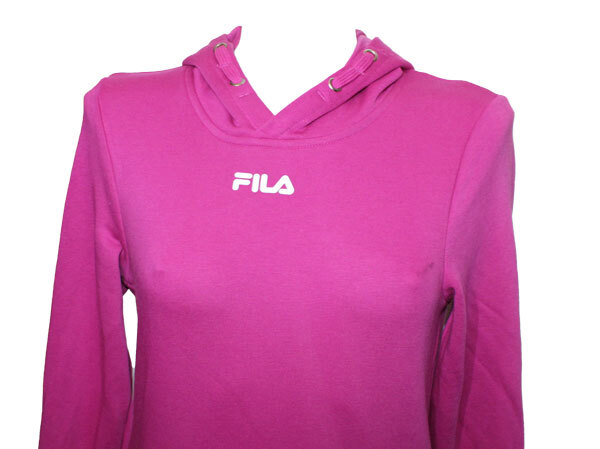 FILA T) FELPA CON CAPPUCCIO FELPA CON CAPPUCCIO FELPA FUCSIA FJL212008 SPORTIVA taglia 152 NUOVA