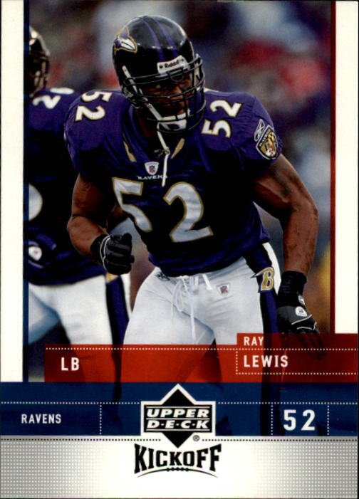2005 Kickoff (Upper Deck) Football "Main Set" Cards