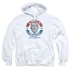 The Three Stooges "Curly For President" Hoodie or Long Sleeve Tee