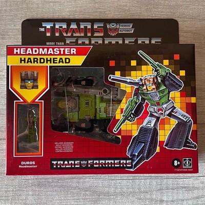 Transformers G1 Retro Headmaster Hardhead Action Figure Hasbro 2020 Autobots