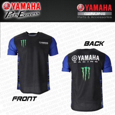 NEW YAMAHA RACING MONSTER ENERGY MEN TEE T-SHIRT X-LARGE GYTR YZ YZF 125 250 450