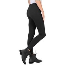 WOMENS 4.9 TOG EXTRA THICK WARM FLEECE THERMAL LEGGINGS LADIES INSULATED TROUSER