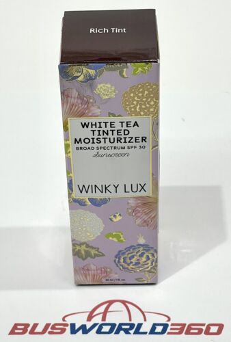 WINKY LUX White Tea Tinted Moisturizer Sunscreen RICH TINT - One 1x - NEW 10/25 - Picture 2 of 9